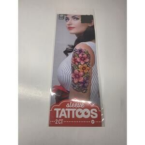 Savvi-Temporary Arm Tattoos New Halloween Dress Up Costume Party 2 Pcs